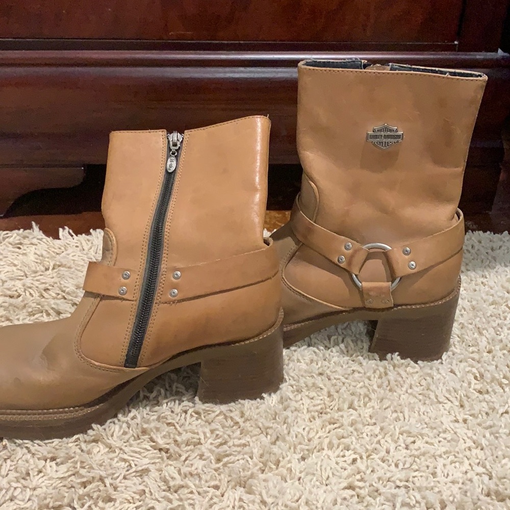 Worn once Harley boots